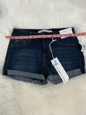 Celebrity Pink Jean blue Shorts Juniors size M